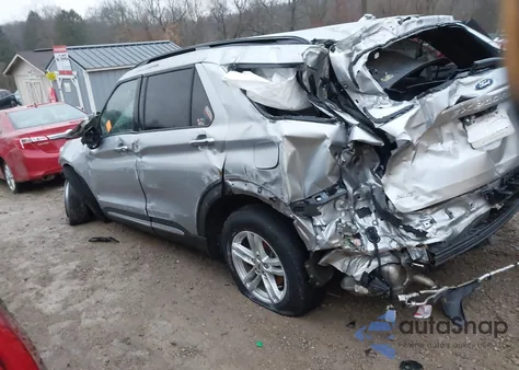 2020 Ford Explorer Xlt from USA, damaged, VIN 1FMSK8DH2LGA50732